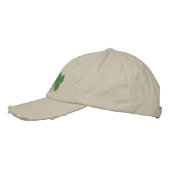 Casquette Brodée Gold Four Leaf Clover St. Patricks (Gauche)