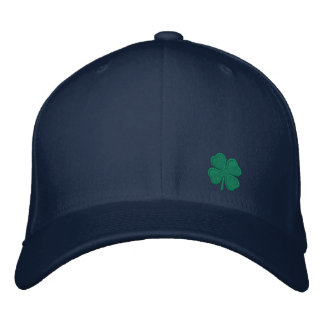 Casquette Brodée Gold Four Leaf Clover St. Patricks - PERSONNALISAB