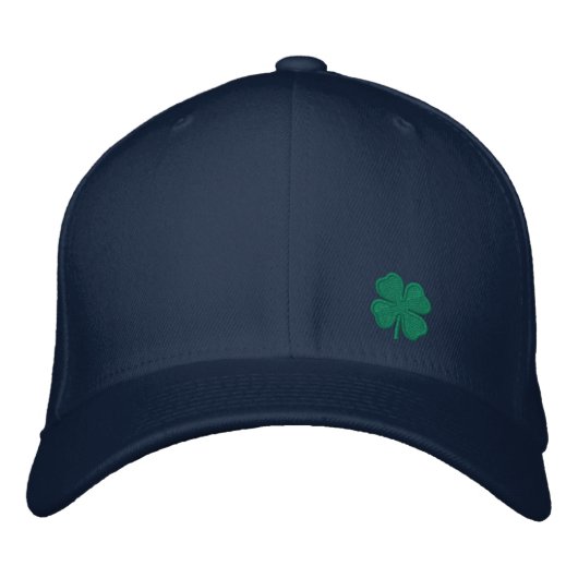 Casquette Brodée Gold Four Leaf Clover St. Patricks - PERSONNALISAB (Devant)