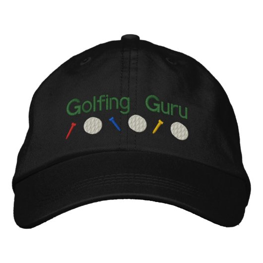 Casquette Brodée Golf Guru (Devant)