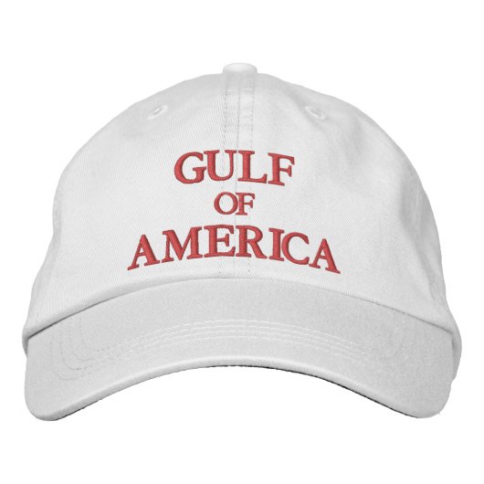CASQUETTE BRODÉE GOLFE D'AMÉRIQUE (Devant)