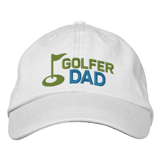 Casquette Brodée Golfer Papa (Devant)