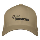 Casquette Brodée Gone Squatchin (Devant)