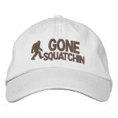 Casquette Brodée Gone Squatchin (Devant)