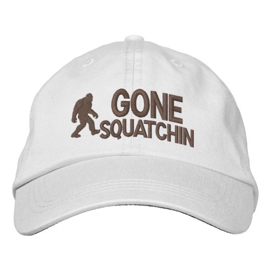 Casquette Brodée Gone Squatchin (Devant)
