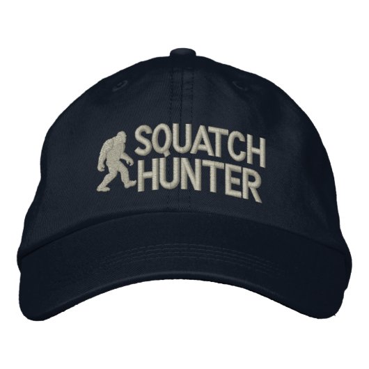 Casquette Brodée Gone Squatchin - Squatch Hunter (Devant)
