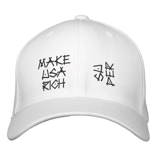 Casquette Brodée Grand et super engrenage (Devant)