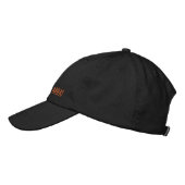 Casquette Brodée Grande silhouette de Danse avec nom (Gauche)