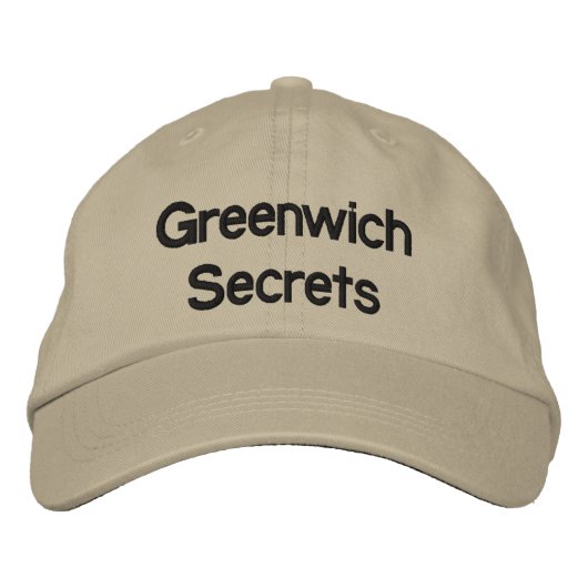Casquette Brodée Greenwich Secrets (Devant)