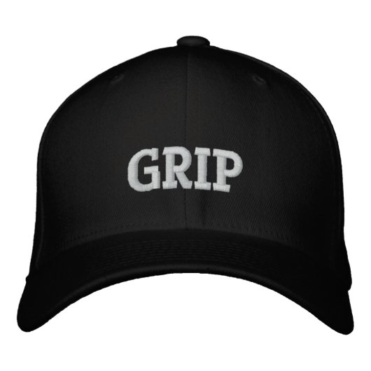 CASQUETTE BRODÉE GRIP (Devant)