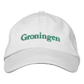 Casquette Brodée Groningue Embroidered Baseball Cap (Devant)