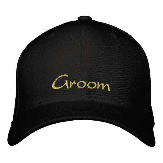 Casquette Brodée Groom (Devant)