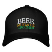 CASQUETTE BRODÉE GROUPE BIÈRE MUSTACHE (Devant)