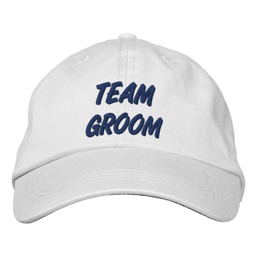 Casquette Brodée Groupe d'équipe (Devant)