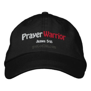 Casquette Brodée Guerrier de prière gotGod316.com
