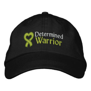 Casquette Brodée Guerrier déterminé - Lymphome