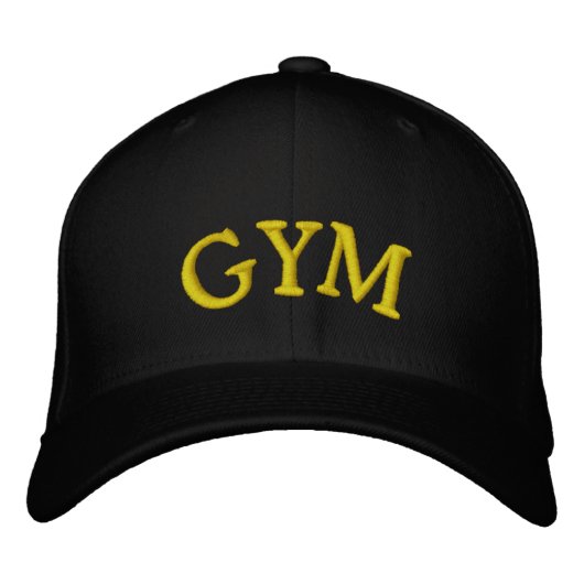 CASQUETTE BRODÉE GYM (Devant)