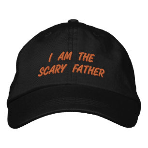 Casquette Brodée Halloween amusant mignon effroi Éffrayant Déplaisa