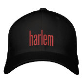 Casquette Brodée Harlem (Devant)