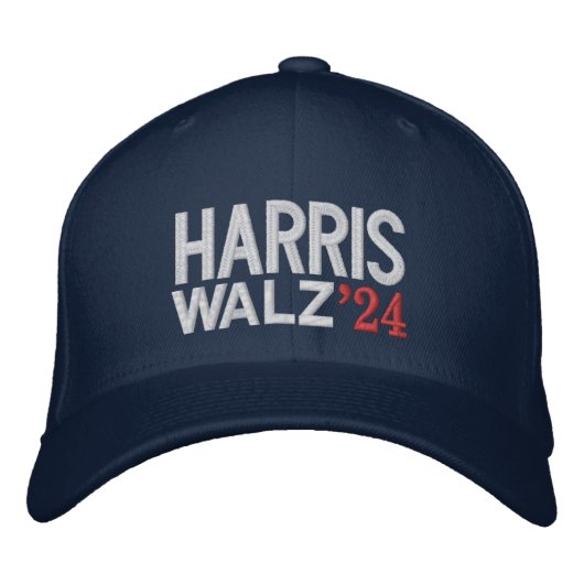 CASQUETTE BRODÉE HARRIS WALZ 2024 (Devant)