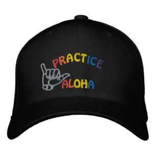 Casquette Brodée Hawaii Pratique Aloha Shaka (Hang lâche)