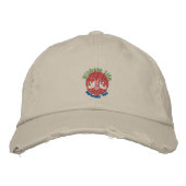 Casquette Brodée Hemper heureux (Devant)