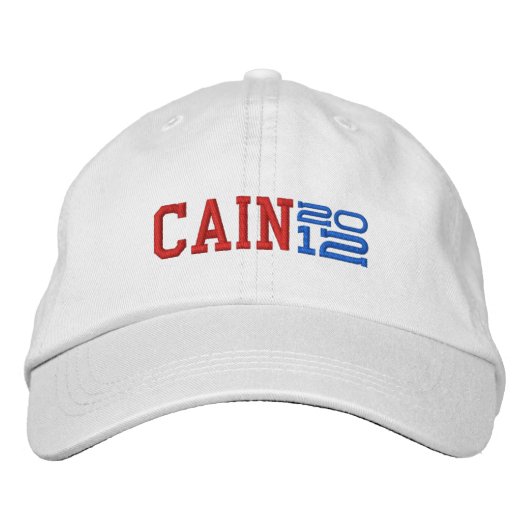 Casquette Brodée Herman Cain Vingt-douze 2012 (Devant)