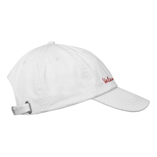 Casquette Brodée Heureuse Sainte-Valentin (Droite)
