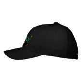 CASQUETTE BRODÉE HEUREUX (Gauche)
