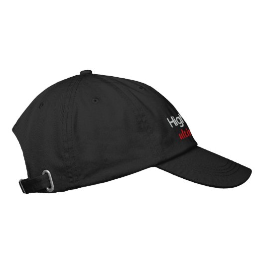 Casquette Brodée HigherFi.com, son ultime (Droite)