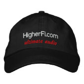 Casquette Brodée HigherFi.com, son ultime (Devant)