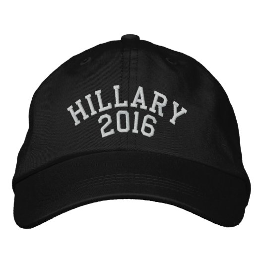 Casquette Brodée Hillary Pour Le Président 2016 (Devant)