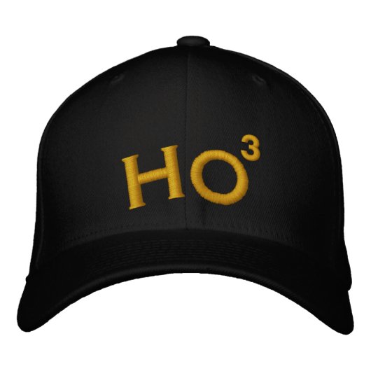 Casquette Brodée Ho Ho Ho (Devant)