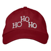 Casquette Brodée HO HO HO par SRF (Devant)