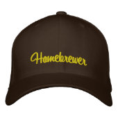 Casquette Brodée Homebrewer (Devant)
