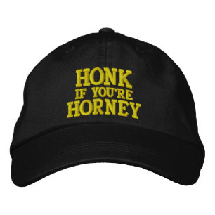 CASQUETTE BRODÉE HONK SI TU ES HORNEY