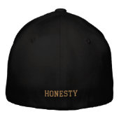 Casquette Brodée honnêteté (Dos)