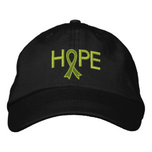 Casquette Brodée HOPE - Ruban de lymphome