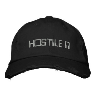 CASQUETTE BRODÉE HOSTILE 17