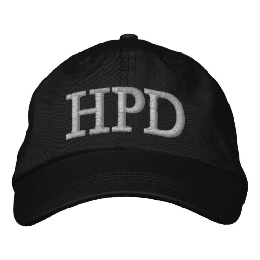 CASQUETTE BRODÉE HPD (Devant)