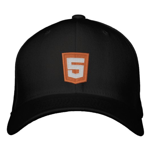 CASQUETTE BRODÉE HTML 5 (Devant)