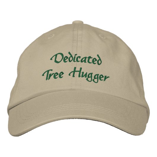 Casquette Brodée Hugger d'arbre dédié (Devant)