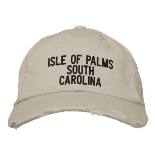 Casquette Brodée Île de Palms, Caroline du Sud