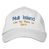 Casquette Brodée Île Null (Devant)