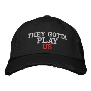 Casquette Brodée Ils doivent nous jouer