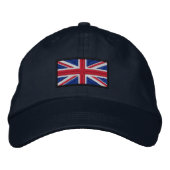 Casquette Brodée Indicateur Union Jack (Devant)