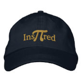 Casquette Brodée Inspiré avec Pi (Devant)