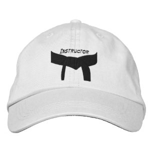 Casquette Brodée Instructeur de ceinture noire Custom Martial Arts