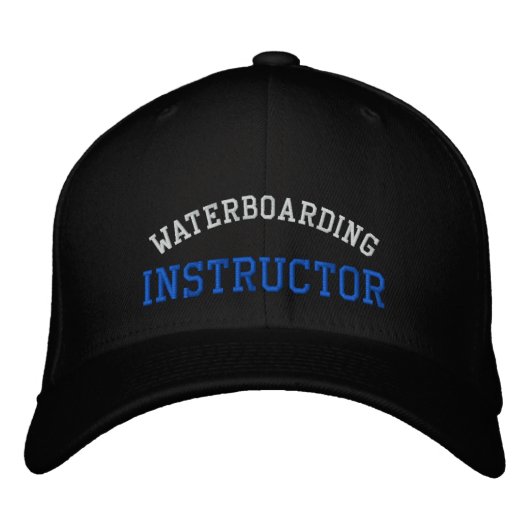 Casquette Brodée Instructeur de Waterboard (Devant)