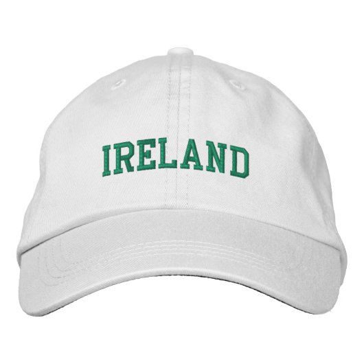 Casquette Brodée Irlande (Devant)